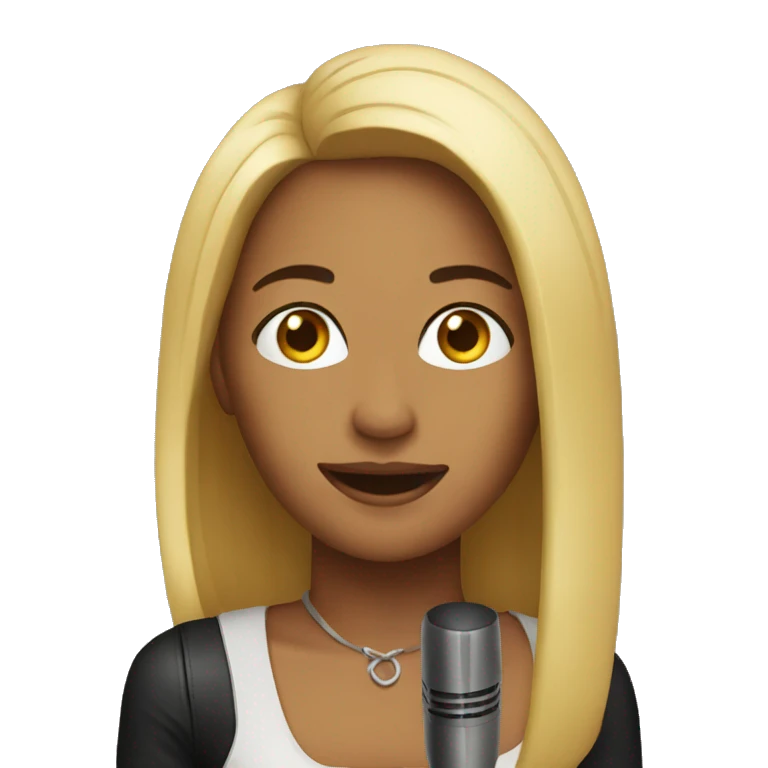Singer  emoji