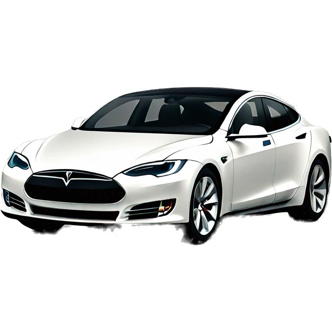 Tesla car emoji