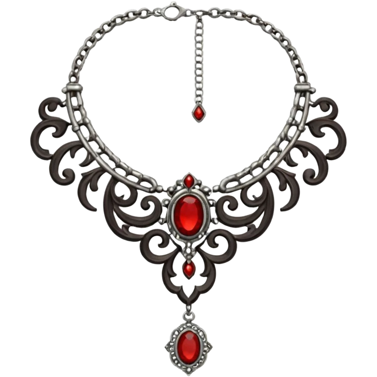 cursed necklace emoji