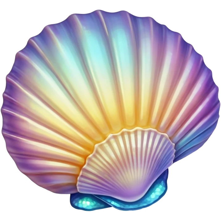 glowing seashell emoji