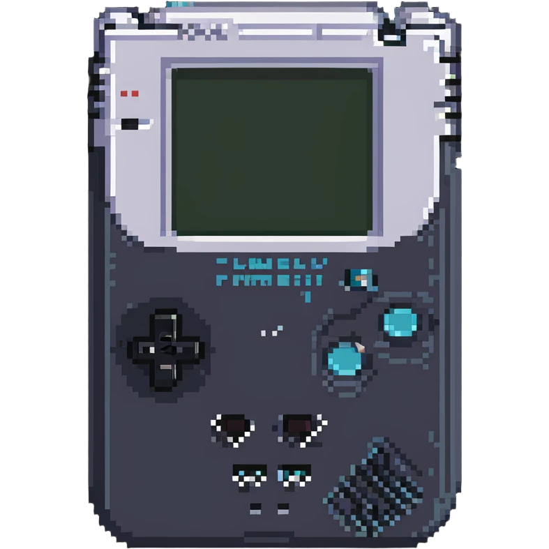 Retro game boy emoji