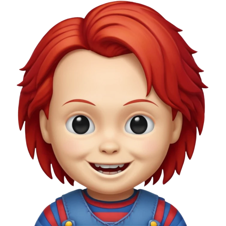 Un emojin de chuky emoji