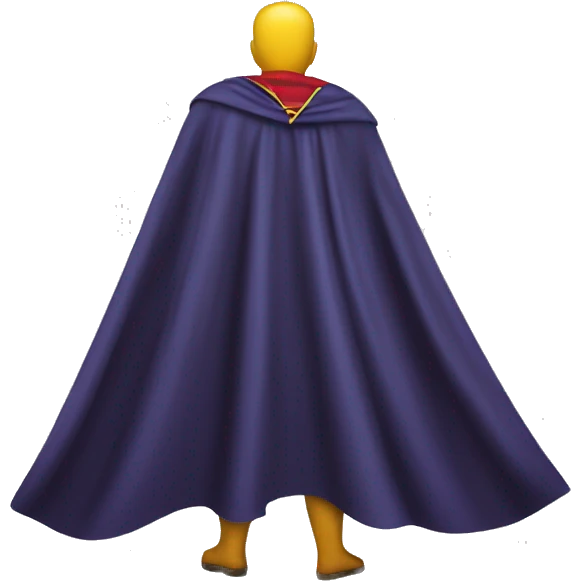 super hero cape emoji