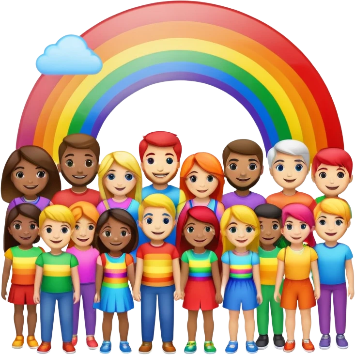 Gay pride emoji