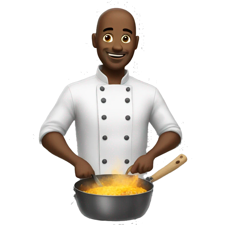 man cooking emoji