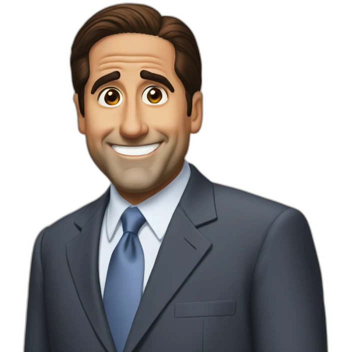 michael scott happy emoji