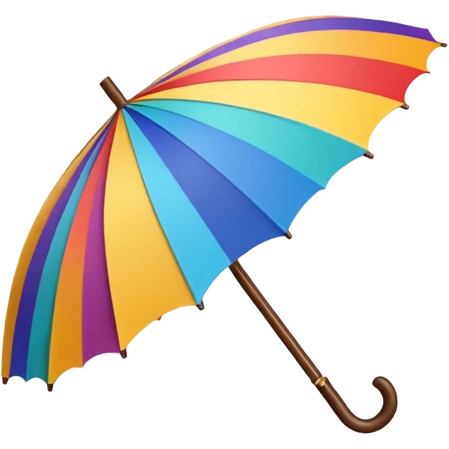 paper umbrella emoji