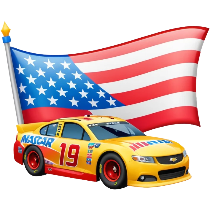NASCAR BEING ON PRIME VIDEO EMOJI FOR FANS emoji