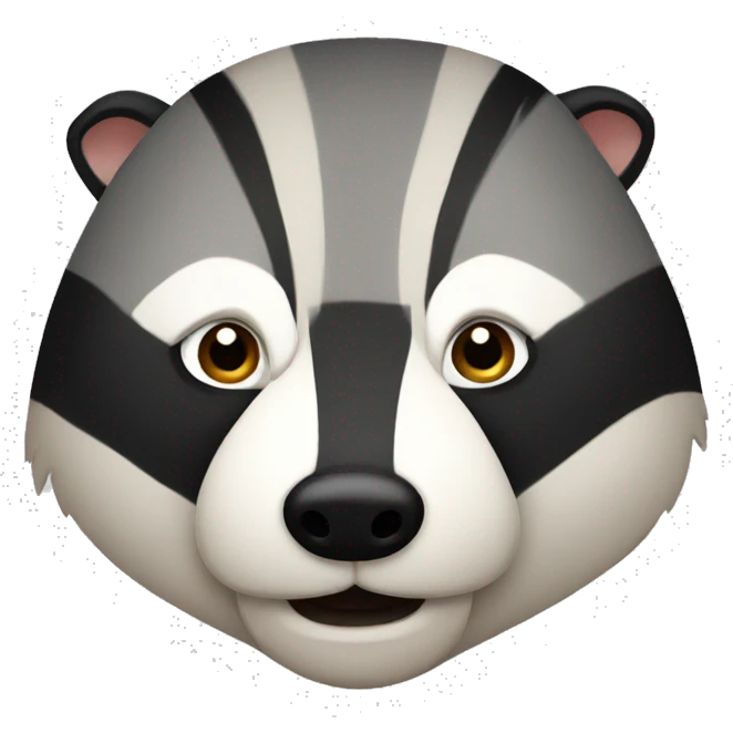 Fat badger emoji