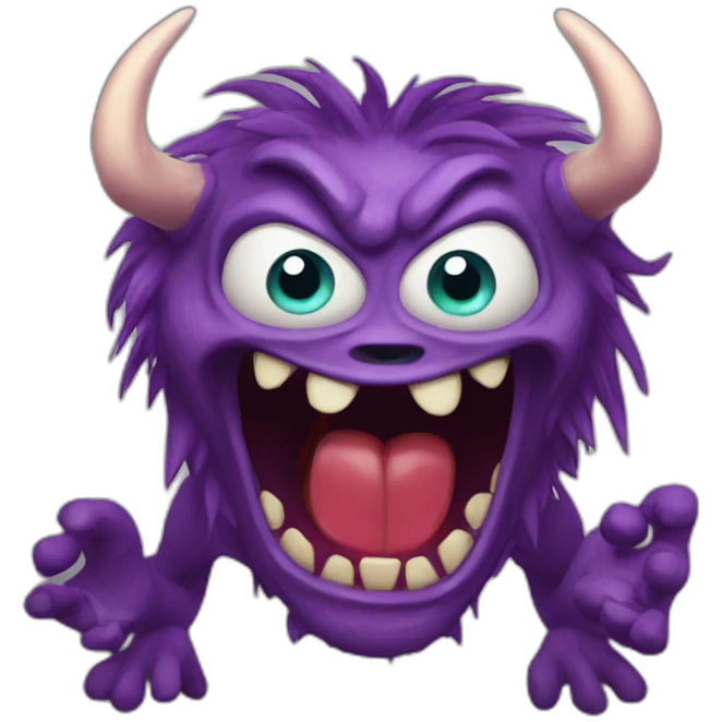 Crazy  monster tazz emoji