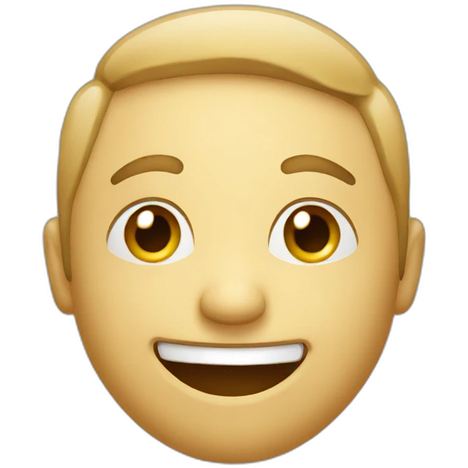 Smiling face looking to the side emoji
