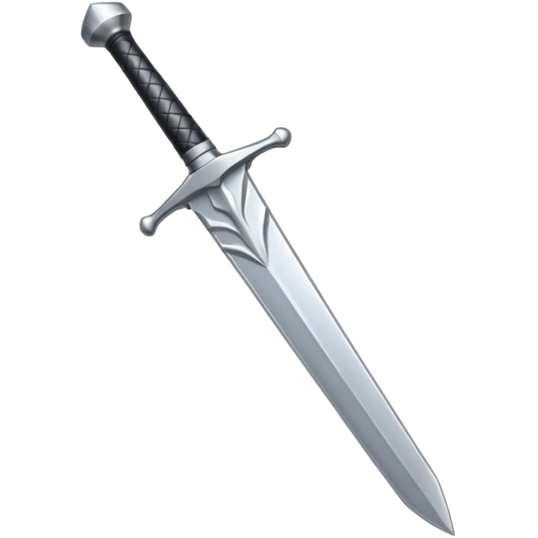 silver dagger sword emoji
