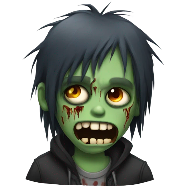 emo boy zombie  emoji