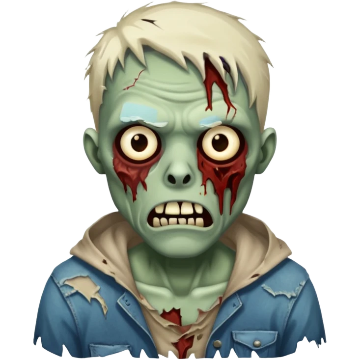 Zombie man emoji