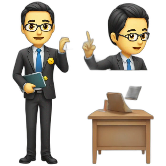 Teacher end smartfon emoji
