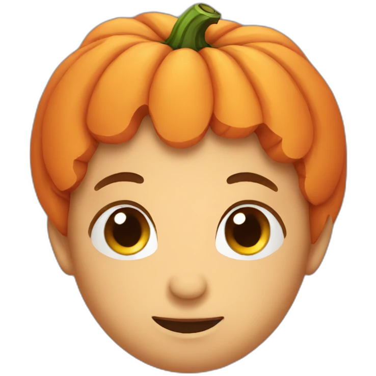 cute pumpkin emoji