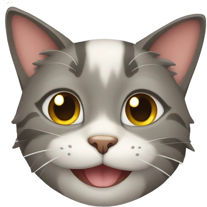 a smiling cat emoji
