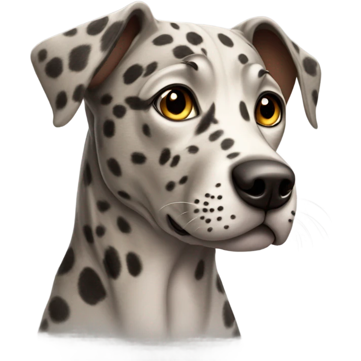 Catahoula leopard dog  emoji