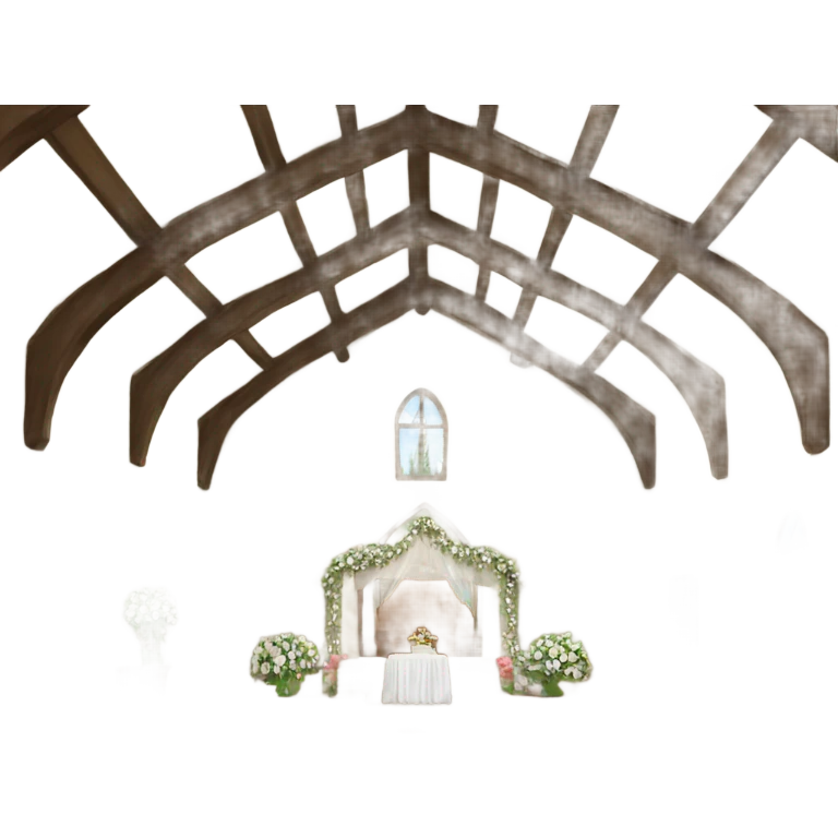 Wedding chapel emoji