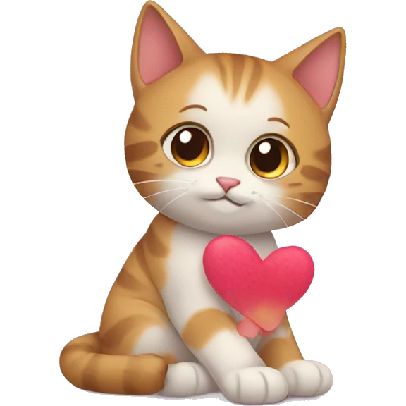 Gato enamorado  emoji