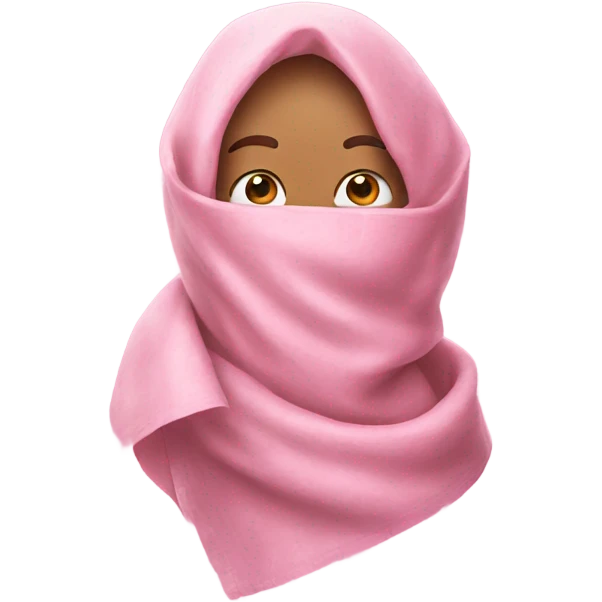 Pink wrap emoji