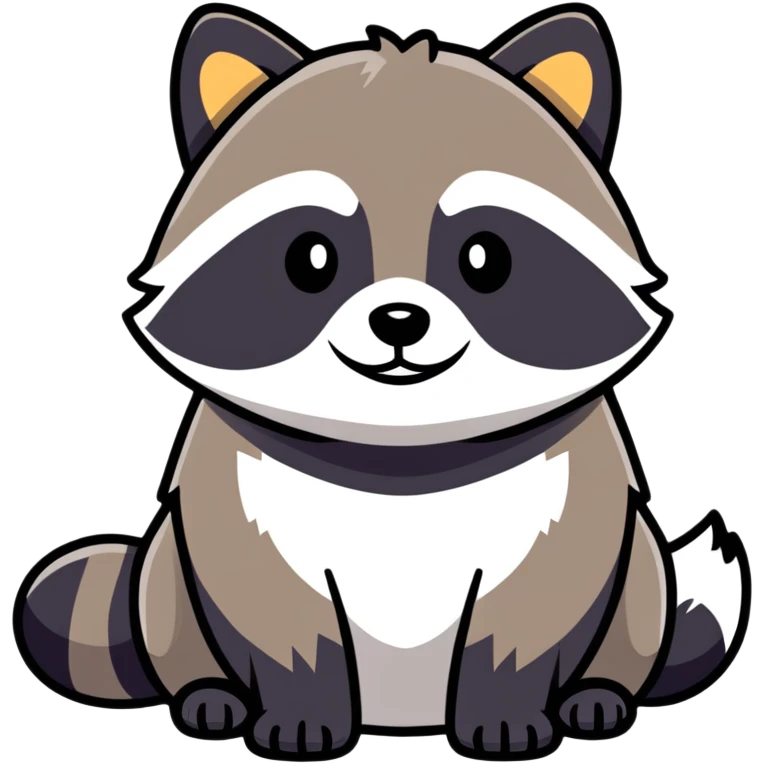 Raccoon-dog emoji