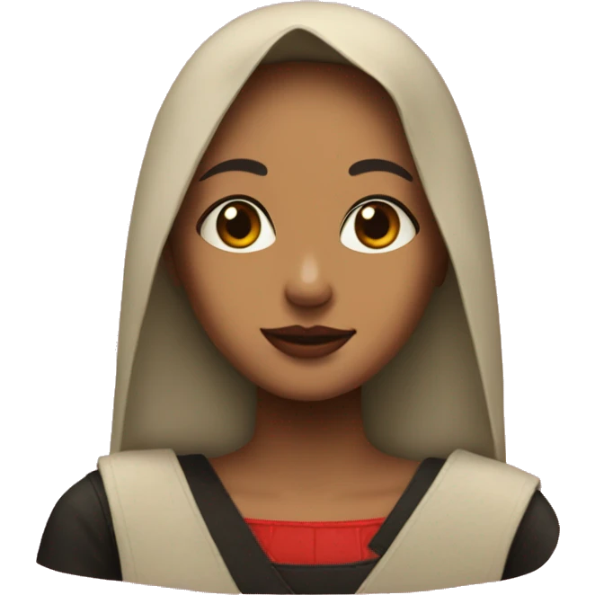 mona liza with strawberry  emoji