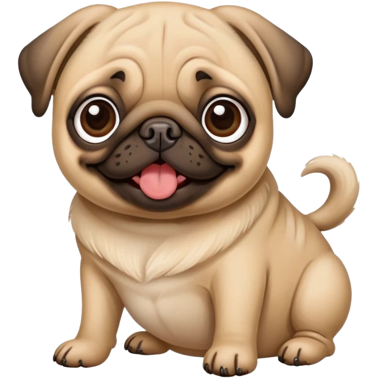 Pug emoji