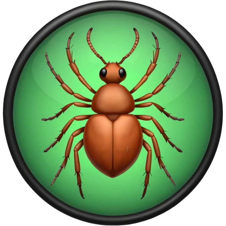 A tick sign with the background as blue emoji