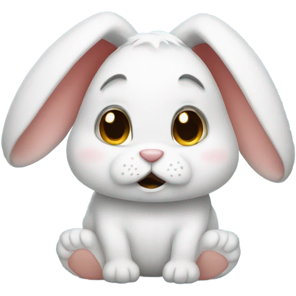 Crying bunny  emoji