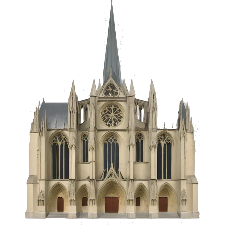 cathédral de reims  emoji