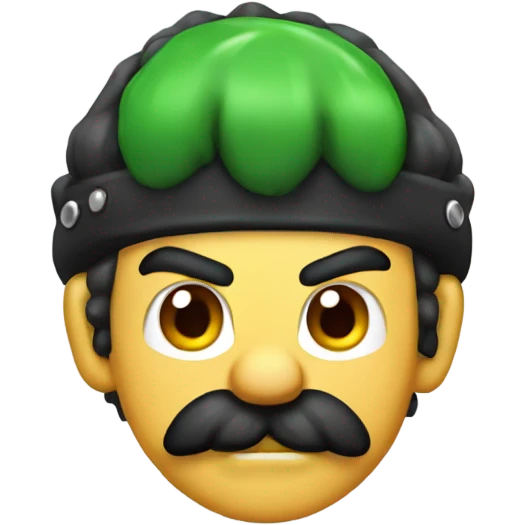 Punk Mario  emoji