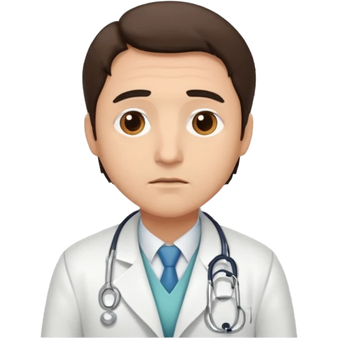 Medicine , doctor rubio, triste emoji