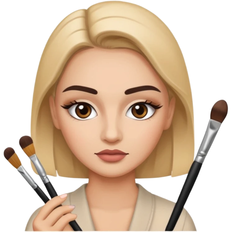 eyebrow artist emoji