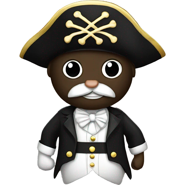 tuxedo pirate c emoji