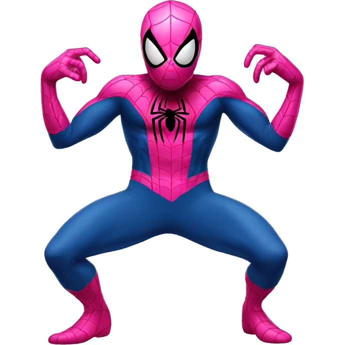 Pink Spider-Man  emoji