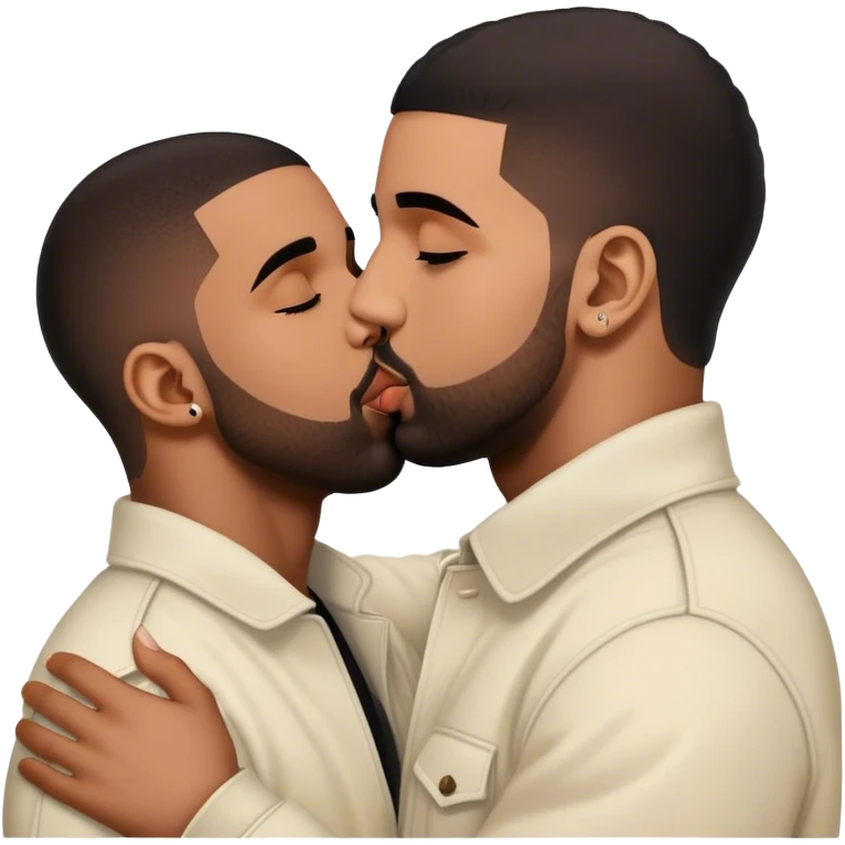 drake kissing kendrick emoji