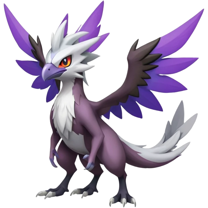 Silvally-Noivern-hybrid (full body) emoji