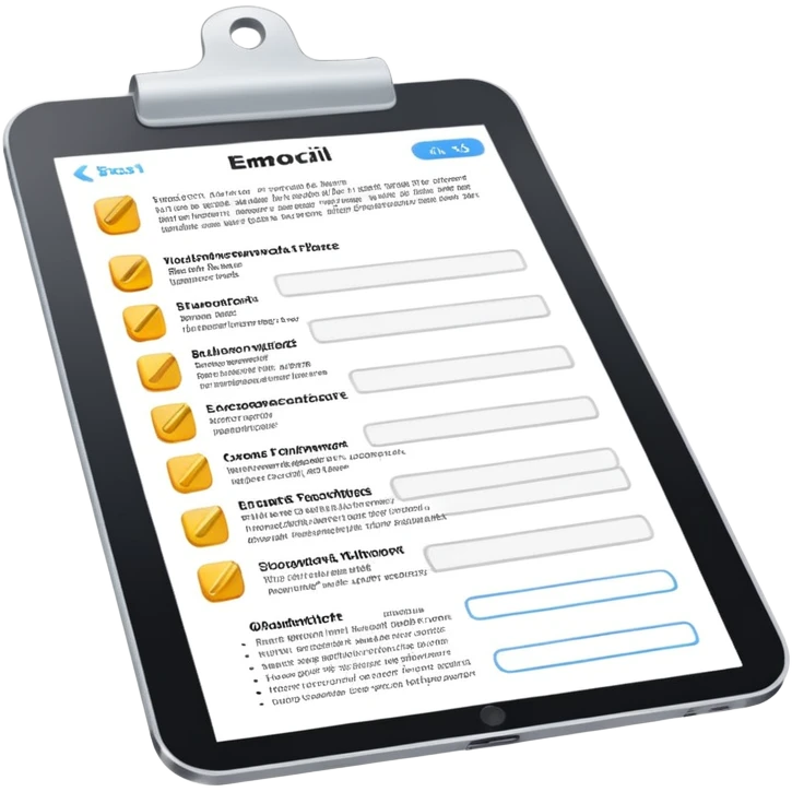 technical product sheet emoji