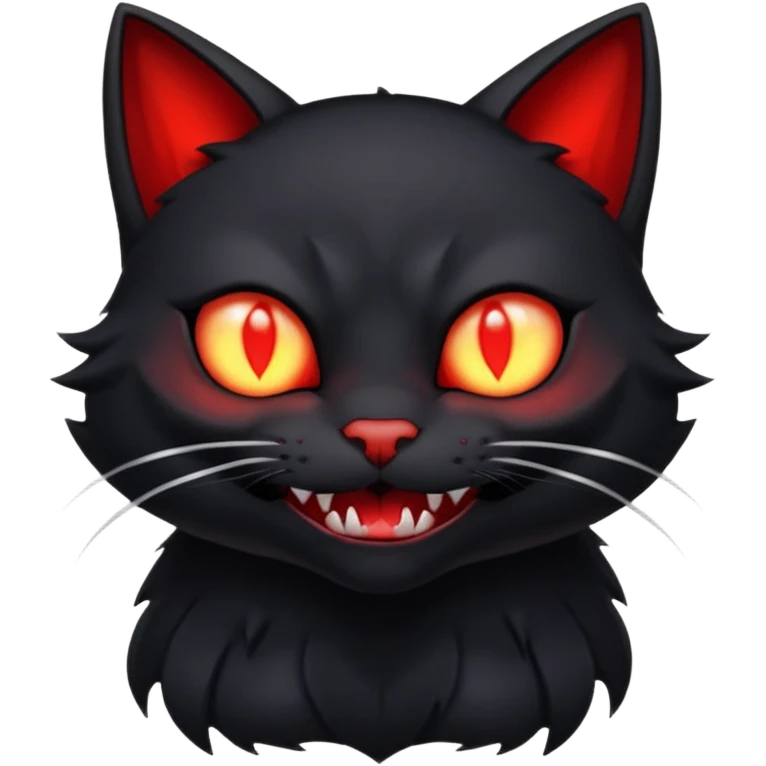  red vampire cat emoji