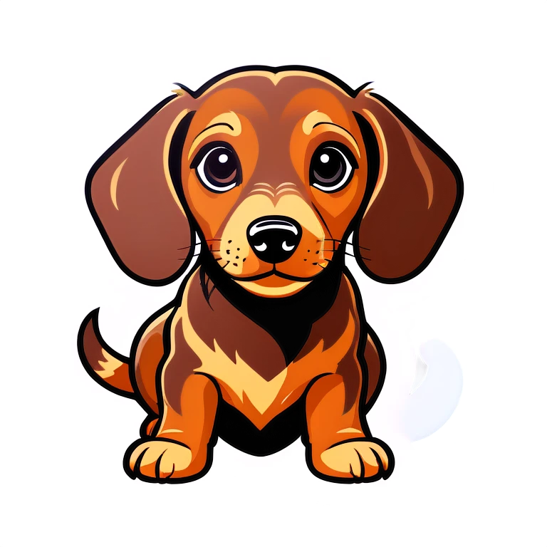 Dapple dachshund  emoji