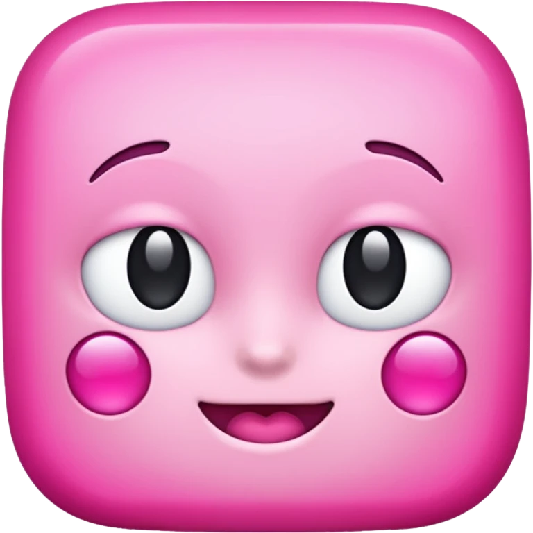 Pink emoji