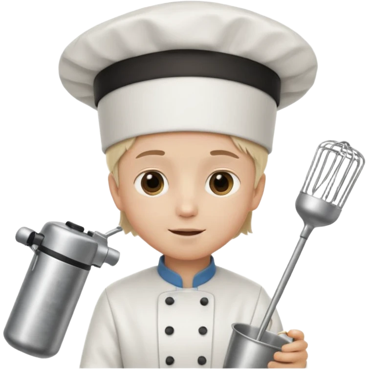 Kid chef – oversized hat, mixer




 emoji
