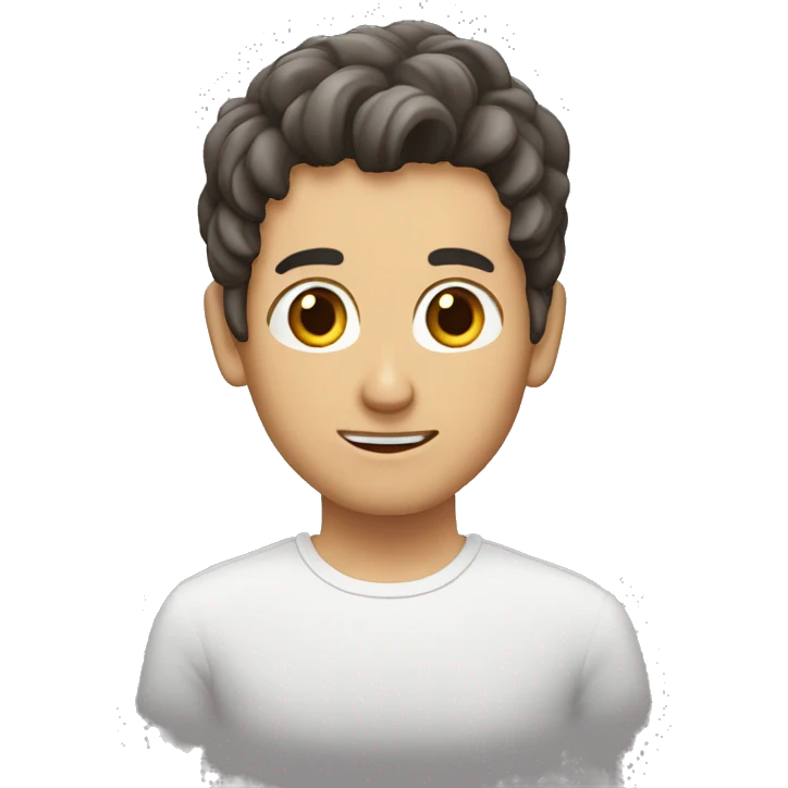 Çok sıkılan adam emoji