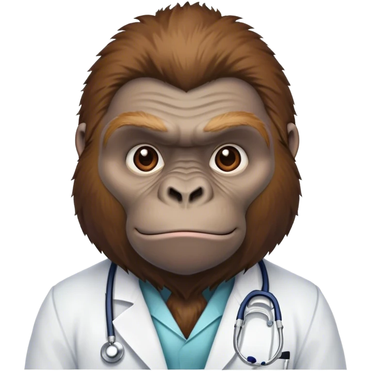 Doctor gorilla emoji