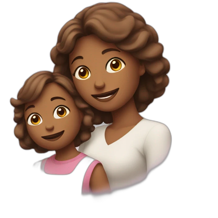 Maman et enfant emoji