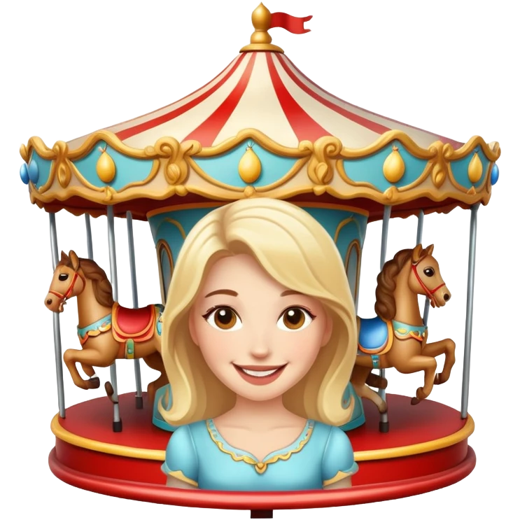 Marry go around emoji
