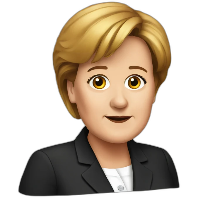 angela merkel emoji