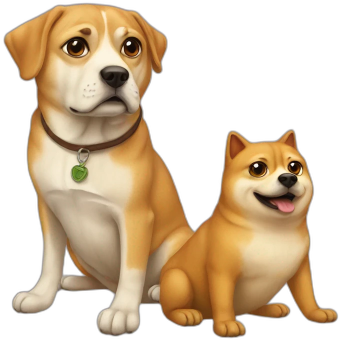 Pepe and doge emoji