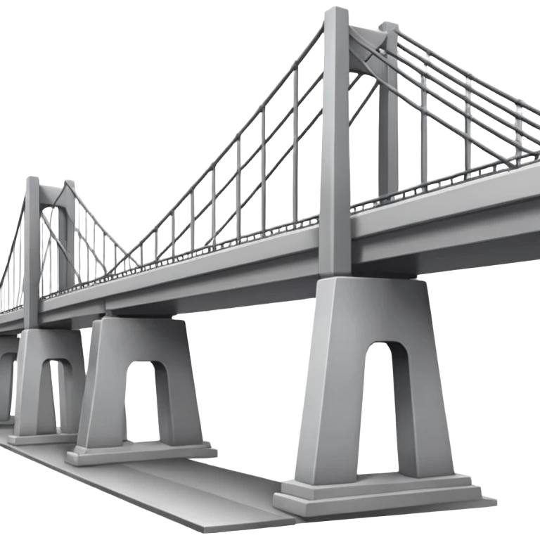 big bridge modern emoji